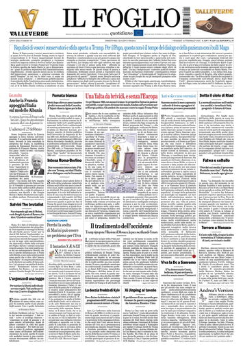 Prima-pagina-il foglio-messina-edizione-di-oggi-15-02-2025